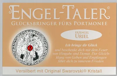 Image de Pendentif d'ange - Uriel argenté
