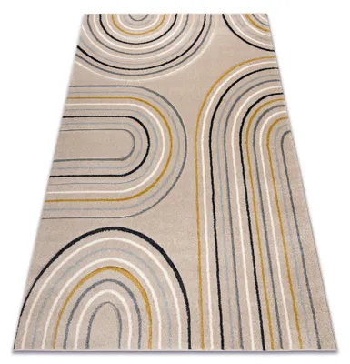 Imagen del producto de Alfombra KIDDO 6107 crema / blanco, geométrico para niños, sensorial beige 160x220 cm