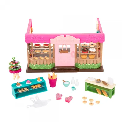 Immagine prodotto di Set da gioco "Li'l Woodzeez" a tema panetteria, con accessori