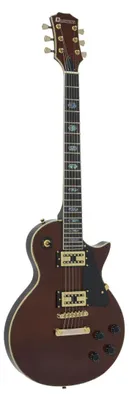 Productafbeelding van DIMAVERY LP-700 Elektrische Gitaar, honingkleur, hoogglansafwerking (26219385)