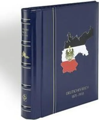 Produktbild von Drehstabbinder PERFECT DP, Classic Design, Prägung DEUTSCHES REICH 1871-1918+Schutzk. blau
