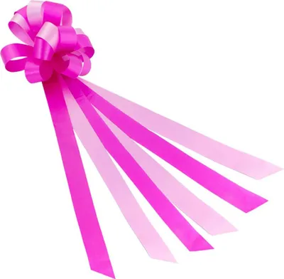 Produktbild von Oblique Unique Geschenkschleife mit Geschenkband Groß Deko Schleifen - rosa pink