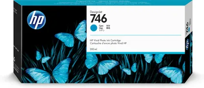 Obrázek produktu pro HP 746      Cyan                Tintenpatrone 300ml