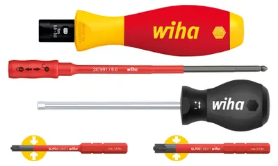 Productafbeelding van Wiha 38074 Wiha Drehmoment-Schraubendreher TorqueVario®-S electric PlusMinus/PZ 38074 5-tlg.