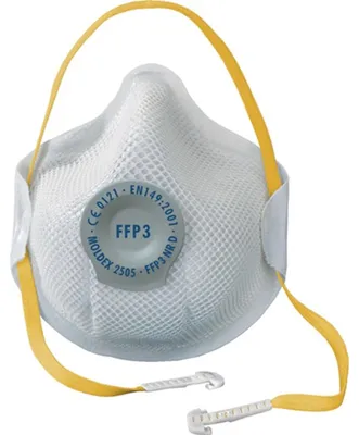 Produktbild von Moldex Atemschutzmaske 2505 FFP3NRD Breite 30xAGW-Wert EN149:2001+A1:2009 - 250501 FFP3