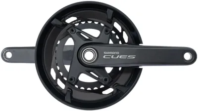 Image de SHIMANO Garniture de pignon "CUES FC-U6010-2" 2 fois 175 mm manivelle