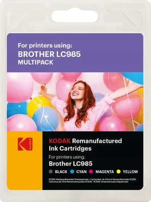 Obrázok produktu pre Sada atramentov Brother LC985 pre tlačiarne J410, MFCJ220, J125