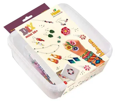 Produktbild von Hama Bügelperlen mini Schmuck und Accessoires 10500 Stück Box