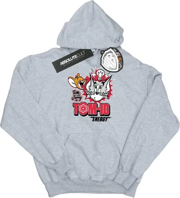 Produktbild von Tom And Jerry - "Tomic Energy" Kapuzenpullover für Jungen BI13014 (140-146) (Grau)