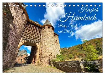 Produktbild von Herzlich Heimbach (Tischkalender 2027 DIN A5 quer), CALVENDO Monatskalender