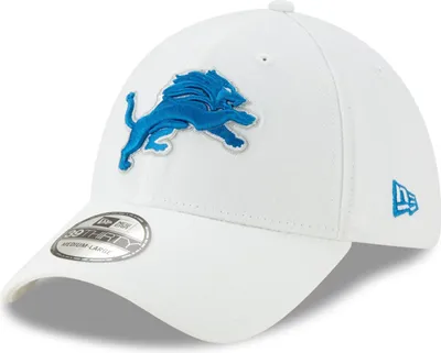 Produktbild von New Era 39Thirty Stretch Cap - NFL Detroit Lions weiß - L/XL
