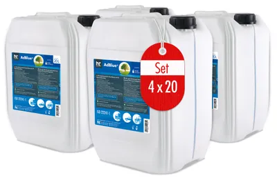 Produktbild von 4x 20 L AdBlue® Harnstofflösung