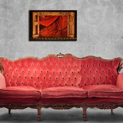 Produktbild von Wallity, 4570POC- CVT1353, Bunt, Leinwandbilder, 45 x 70 cm, 100% Wildleder -Leinwand