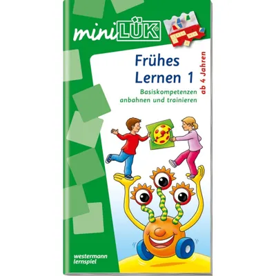 Immagine prodotto di miniLÜK. Frühes Lernen 1: Basiskompetenzen anbahnen und trainieren