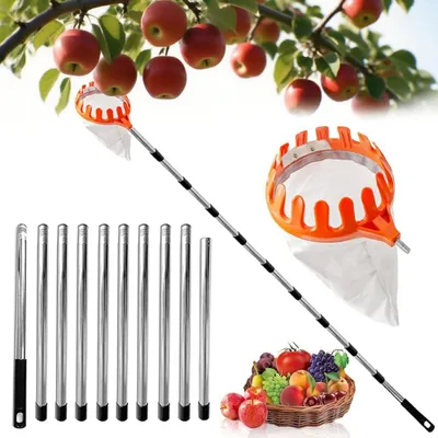Productafbeelding van Professionele Fruitplukker met Telescopische Steel tot 4,2m