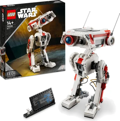 Produktbild von LEGO 75335 Star Wars BD-1, Modellbausatz, bewegliche Droidenfigur, Zimmerdekoration, Fanartikel aus dem Videospiel Jedi: Fallen Order