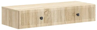 Obrázek produktu pro vidaXL Nástěnný odkládací stolek Sonoma dub 87,5 x 34,5 x 17 cm