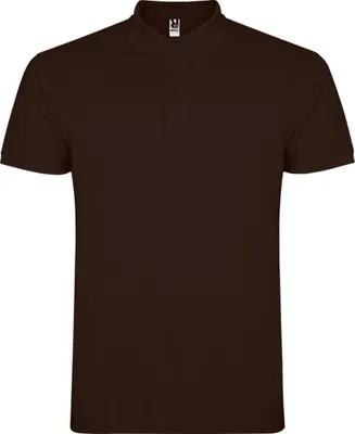 Imagen del producto de Roly - Camiseta polo para hombre, manga corta, modelo PF4346 (talla S), color chocolate