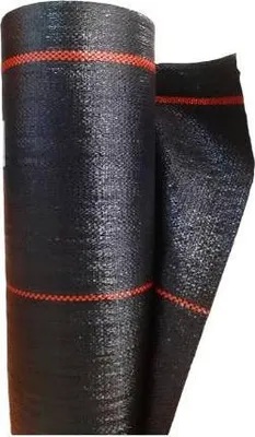 Produktbild von Gewebter Stoff, 1 x 100 m, 90 g/m2, schwarz