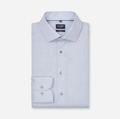 Produktbild von OLYMP 124454-Hemden 13 rauchblau 46