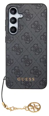 Obrázek produktu pro Guess GUHCS24SGF4GGR Samsung Galaxy S24 hardcase 4G Charms Collection černá