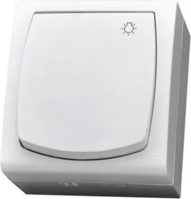 Immagine prodotto di Ospel ŁNH-5N/00, bianco, grado di protezione IP44, 250 V, 10 A, 65 mm, 46 mm