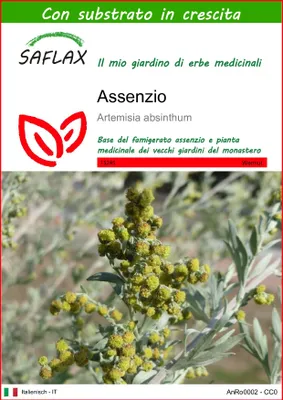 Immagine prodotto di SAFLAX  - Assenzio - 500 semi - Con substrato - Artemisia