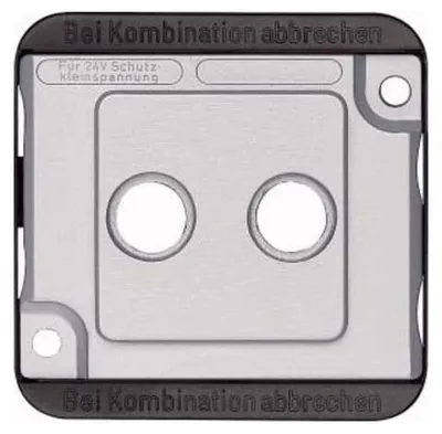 Immagine prodotto di Merten 294660 Wandplatte/Schalterabdeckung Silber (294660)