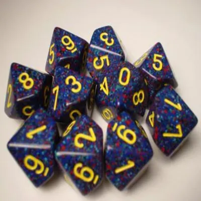 Obrázok produktu pre Chessex Speckled Polyhedral Ten d10 Set - Twilight