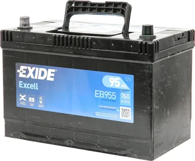 Produktbild von Exide EB955 Excell 95Ah 720A Autobatterie