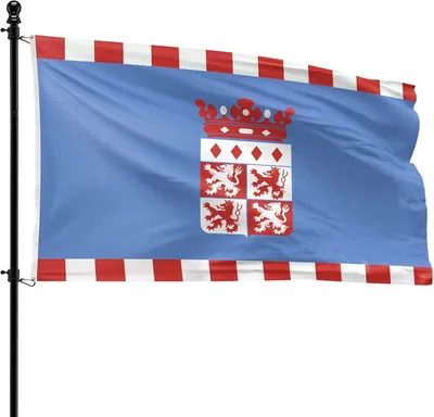 Productafbeelding van Gemeentevlag Veldhoven, 90 x 150 cm, polyester, geschikt voor vlaggenmast