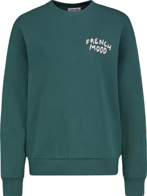 Produktbild von Sublevel Sweatshirt mit modernen Prints Dropped Shoulder Größe: L