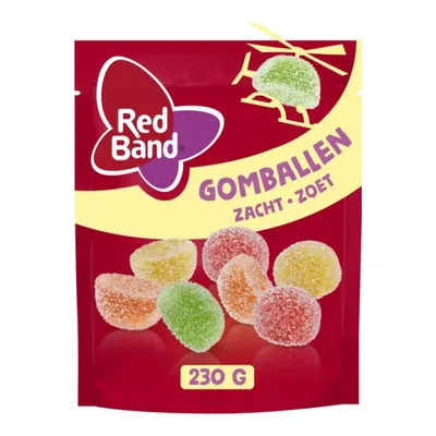 Zdjęcie produktu dla Czerwone cukierki Gomballen (10 x 230 g)