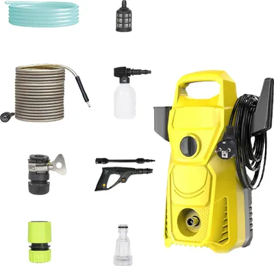 Obrázok produktu pre Prenosný vysokotlakový čistič, výkon 1500 W, tlak 135 barov, žltý, EÚ, elektrický