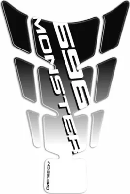 Immagine prodotto di Protezione serbatoio, coperchio ONEDESIGN CGSLIFBKP colore: bianco-nero