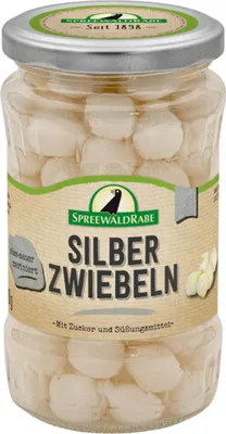 Produktbild von Silberzwiebeln mild gewürzt (370 ml Glas)