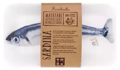 Obrázek produktu pro Mořský vlk Matatabi – Interaktivní hračka pro kočky, 20 cm