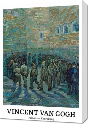 Immagine prodotto di Quadro 50x70 cm Design Prisoners, Van Gogh Vintage per il salotto