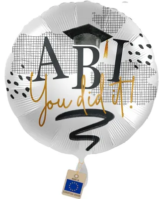 Productafbeelding van Folienballon Abi - You Did It voor het eindexamen