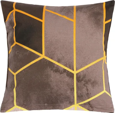 Zdjęcie produktu dla Poszewka bawełniana – 40 x 40 cm – brązowa