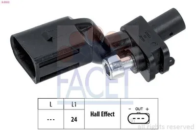 Produktbild von FACET 9.0552 Kurbelwellensensor Impulsgeber für VW Golf V Schrägheck (1K1)