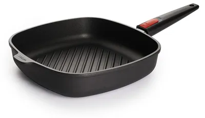 Productafbeelding van WOLL 1628-1IL, Vierkant, Grillpan, Zwart, 280 mm, 280 mm, 65 mm