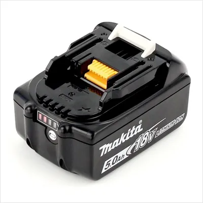 Produktbild von Makita BL 1850 B Li-Ion Akku 18V 5,0 Ah ( 197280-8 / 632f15-1 ) mit LED Anzeige - Nachfolger von 196672-8