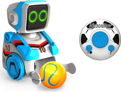 Produktbild von Silverlit ferngesteuerter Roboter KickaBot Blau SL54098