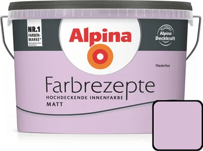 Produktbild von Alpina Farbrezepte Fliederfest matt 2,5 L