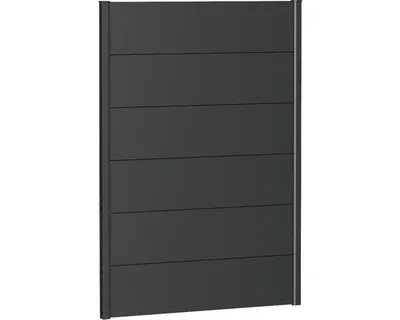 Obrázek produktu pro Kovový plot Biohort 100 x 135 cm žárově pozinkovaný tmavě šedý metalický