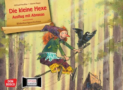 Zdjęcie produktu dla Die kleine Hexe: Ausflug mit Abraxas. Kamishibai Bildkartenset