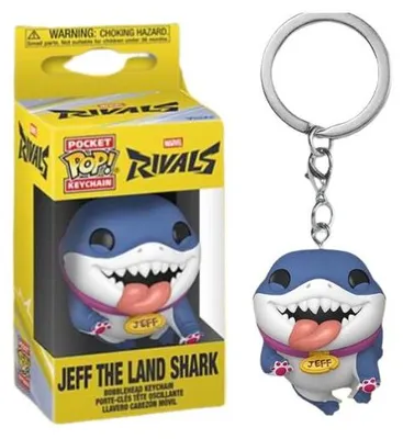 Produktbild von Funko Pocket Pop! Keychains Marvel: Rivals - Jeff the Land Shark