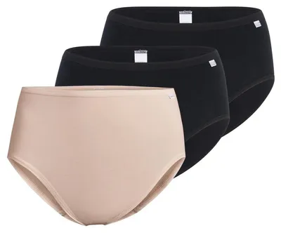 Produktbild von Speidel 3er Pack Britta Taillen Slip Natürliche Baumwoll-Qualität, Bequeme, po-bedeckende Passform, Komfort ohne störende Seitennähte