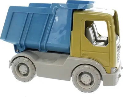 Produktbild von Tech Truck Kipper Spielzeugfahrzeug aus recyceltem Kunststoff für Sandkasten